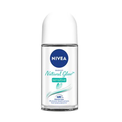 Nivea Roll-On Deodorant - Natural Glow Sensitive 25 ml - Deodorants/Roll-Ons