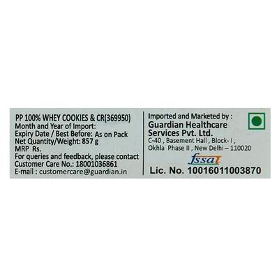 GNC PP 100% Whey Protein Powder - Cookies N Cream 2 lb - Whey Proteins