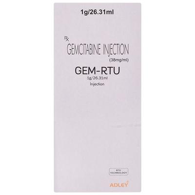 GEM RTU 1gm Injection 1's - Cancer Oncology-Cyt