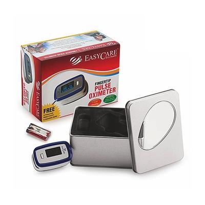 EasyCare Fingertip Pulse Oximeter (EC-250) - Blue - Thermometer & Oximeter