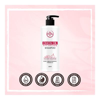 The Beauty Co. Hair Shampoo - Onion Oil with Fenugreek 300 ml - Shampoos