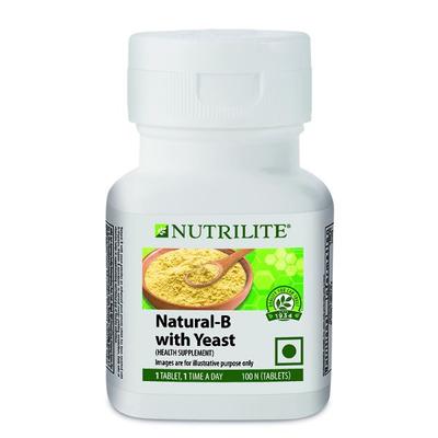 NUTRILITE NATURAL B WITH YEAST TABLET 100'S - Multi-Vitamins