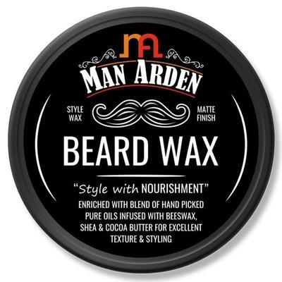 Man Arden Beard Wax - Style wax & Matte Finish 50 gm - Beard Wax