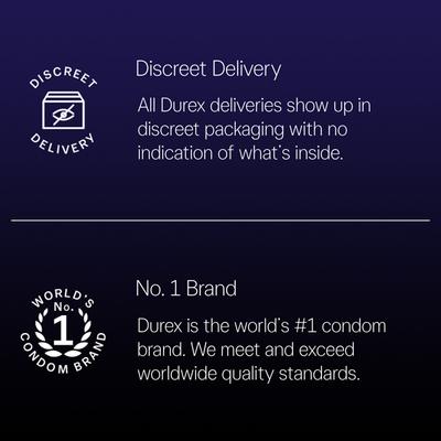 Durex Condoms - Mutual Climax 3's - Plain/Flavoured Condoms