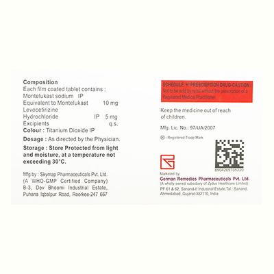 MIGRON L Tablet 10's - Allergies-Ant