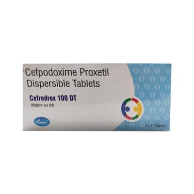 CEFREDROX 100 DT Tablet 10's - Bacterial Infections-Cep