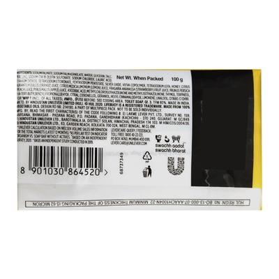 Lifebuoy Stronger Germ Protection Soap - Lemon Fresh (Pack of 4 x 100 gm) 1's - Soaps