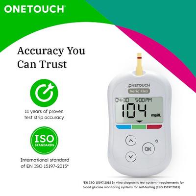 OneTouch Verio Blood Glucose Test Strip 25's - Blood Glucose Monitors/Test Strips