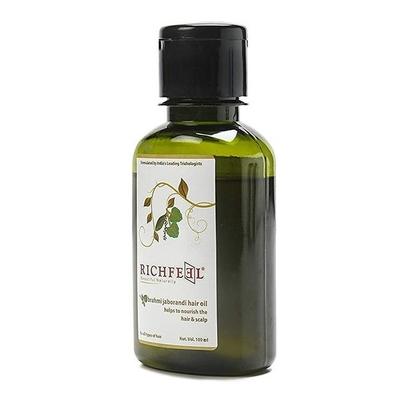 Richfeel Brahmi Jaborandi Hair Oil 100 ml - Hair Oils