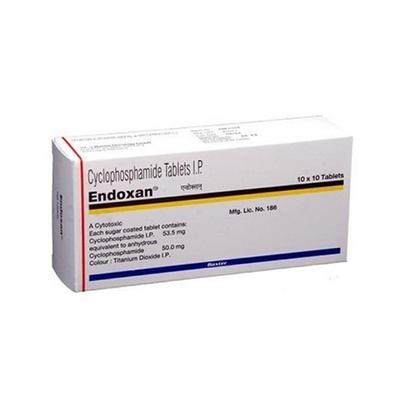 Endoxan 50mg Tablet 10'S - Cancer Oncology-Cyt