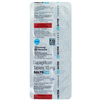 SGLTD 10 Tablet 10's - Diabetes-Ant