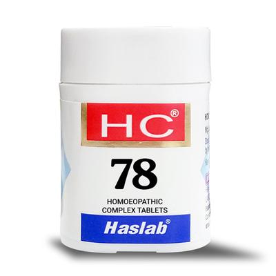 Haslab HC 78 (Homeopathic Complex) Tablet 20 gm - Homeopathic Complex Tablet
