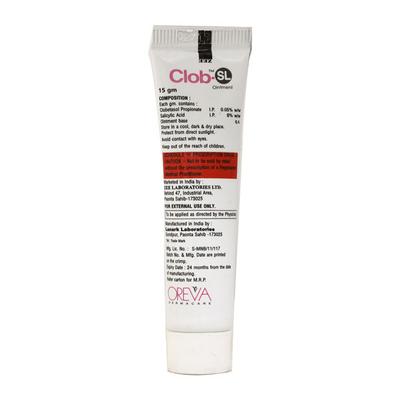 CLOB SL Ointment 15gm - Skin Infections-Toc