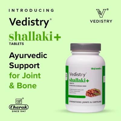 Vedistry Shallaki+ Tablet 60's - Pure Herbs
