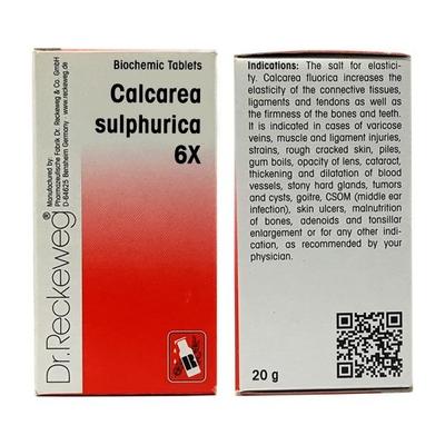 Dr. Reckeweg Calcarea Sulphurica 6X Tablet 20 gm - Bio-Chemic