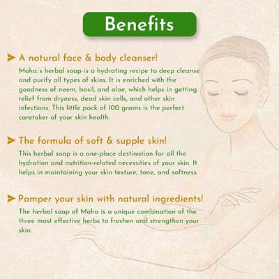 Moha Nourishing Soap 100 gm - Soaps