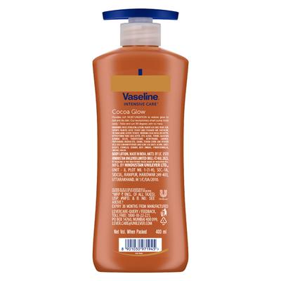Vaseline Intensive Care Cocoa Glow Body Lotion 400 ml - Lotions & Creams