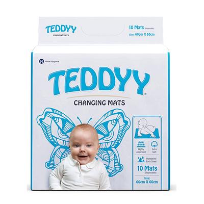 Teddyy Changing Mats 10's - Baby Bedding