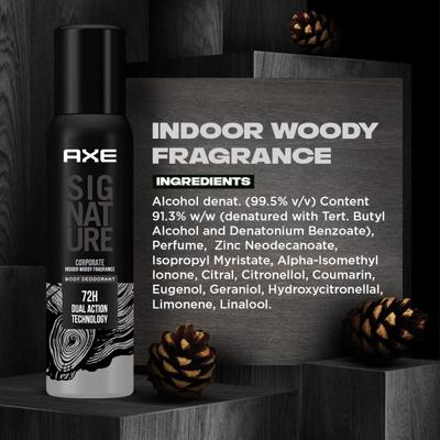 Axe Signature Body Deodorant (72H Dual Action Technology) - Corporate 122 ml - Men Deodorants/Roll-Ons