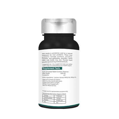 Bhumija Lifesciences Milk Thistle Veg Tablet 60's - General Health