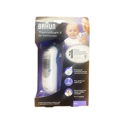 Braun ThermoScan 5 Ear Thermometer (IRT 6500) - Thermometer & Oximeter
