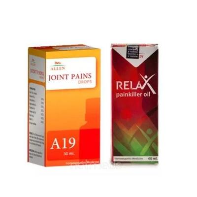 Allen Joint Care Combo Pack (A19 + Relax Pain Killer Oil) - Speciality Medicine