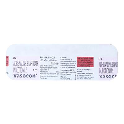 Vasocon Injection 1ml - Hypotension-Car