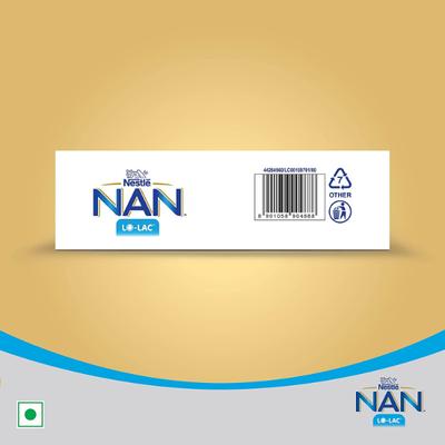 Nestle Nan Lo-Lac (Upto 24 months) Powder 200 gm (Refill Pack) - Baby And Infant Supplements