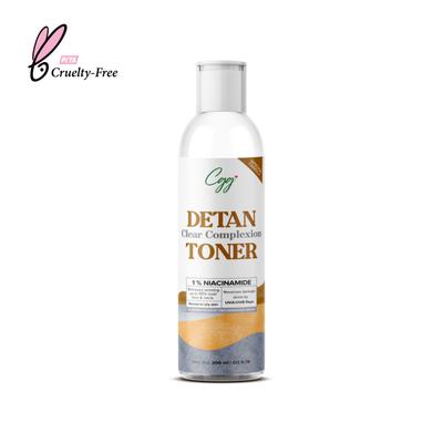 CGG Cosmetics De-Tan Clear Complexion Facial Toner- for All Skin Types 200 ml - Toners