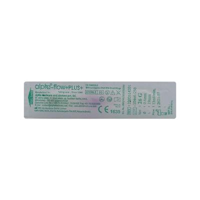 Alpha Flow IV Cannula (26 G) - Surgical Instruments