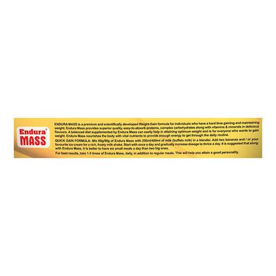 Endura Mass Weight Gain Powder - Banana Flavour 907 gm - Weight Gain