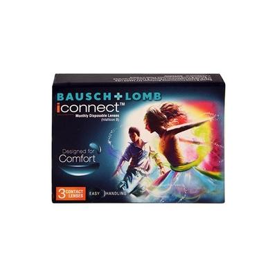 Bausch & Lomb iConnect Monthly Contact Lens - 3 Lens/Box (-5.25) - Eyecare Lenses