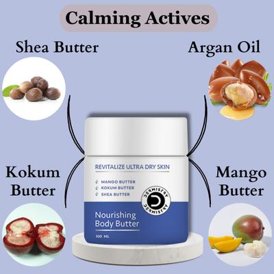 Dermistry Dry Skin Nourishing Body Butter 100 ml - Body Butter