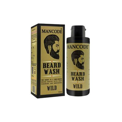 Mancode Beard Wash Gel - Wild 100 ml - Beard Wash