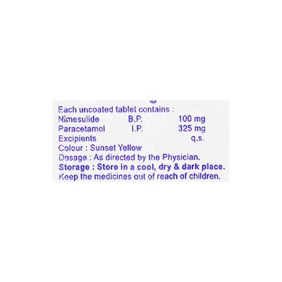 Nimutal Plus Tablet 10'S - Pain relief-Nsa