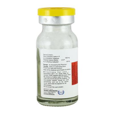 CEFOPRAX SB 1.5 Injection 1's - Bacterial Infections-Cep