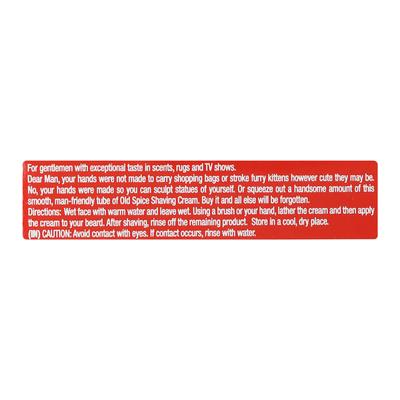 Old Spice Lather Shaving Cream - Musk 70 gm - Shaving Creams