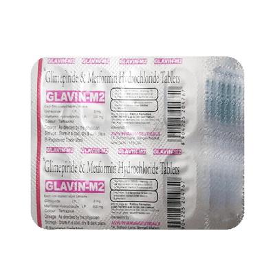 GLAVIN M2 Tablet 10's - Diabetes-Ant