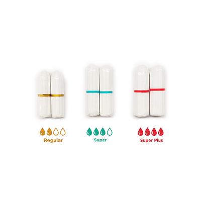 Pee Safe Organic Cotton Tampon (Regular) 16's - Tampons