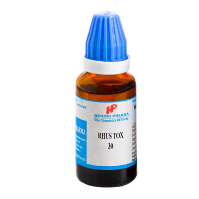 Hering Pharma Rhus Tox 30 Liquid 30 ml - Dilutions
