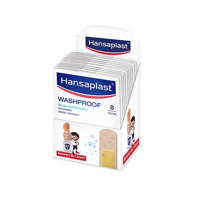 Hansaplast Medicated Dressing Bandage - Washproof 8's - Bandages & Dressings