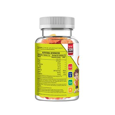 Onelife Gummies for Kids (2 Years+) Vitamin D3 + Calcium - Orange & Strawberry Flavour 30's - Multi-Vitamins
