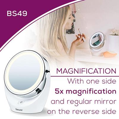 Beurer Lighted Vanity Mirror (BS49) - Hair Removal Accessories