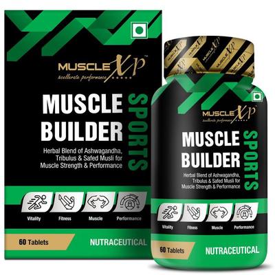 MuscleXP Muscle Builder Sports Tablet 60's - Workout Essentials