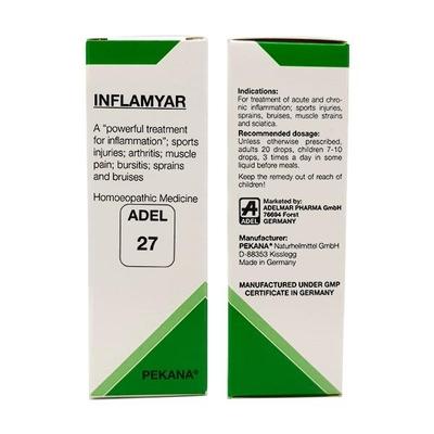 Adel 27 Inflamyar INJURY Drops 20 ml - Homeopathic Drops
