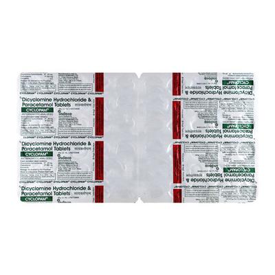 Cyclopam Tablet 10'S - Muscle Spasm-Ant