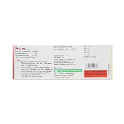 Ovipauz L Tablet 21'S - Hormonal Therapy-Oes