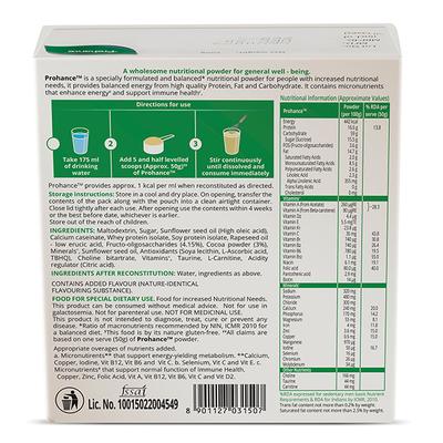 Prohance Chocolate Powder 200gm - Supplements-Ent