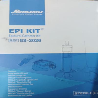 Romsons EPI Kit Epidural Catheter Kit (GS 2026) (18 NG) - Surgical Instruments