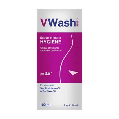 VWash Plus Expert Intimate Hygiene Wash 100 ml - Intimate Care